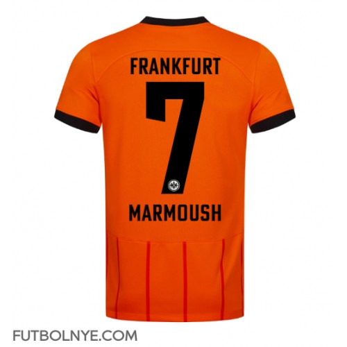 Camiseta Eintracht Frankfurt Omar Marmoush #7 Tercera Equipación 2024-25 manga corta